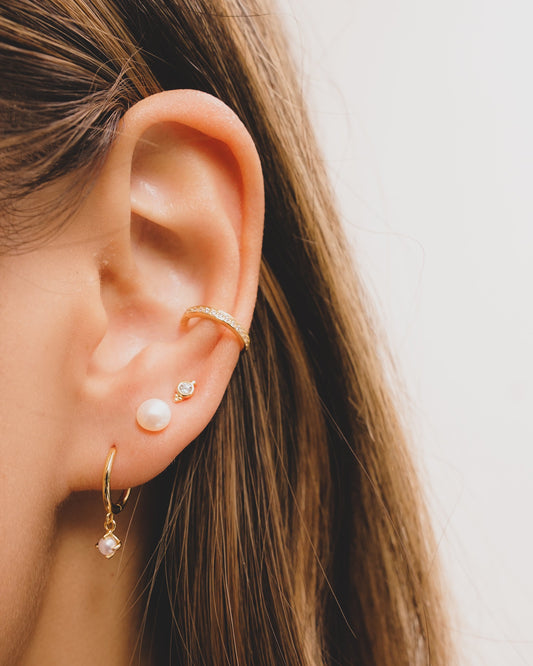 Mini Satellite Stud Earrings