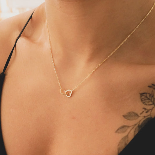 Linked Hearts Necklace