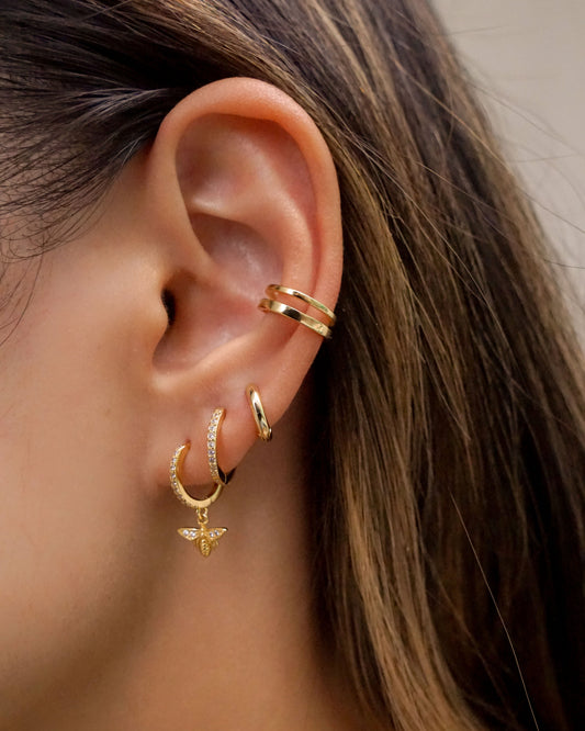 Minimal Double Ear Cuff