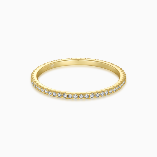 Clear Eternity Band Ring