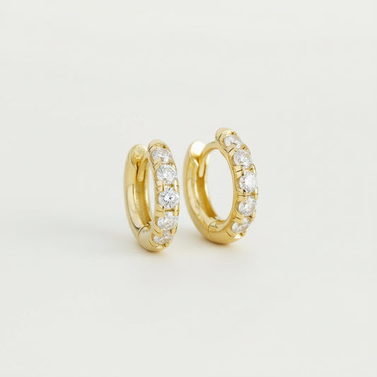 Chunky Sparkling Hoops