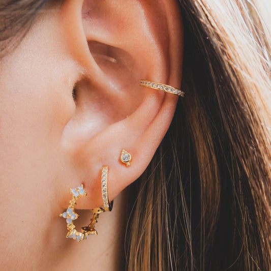 Flower Power Hoops