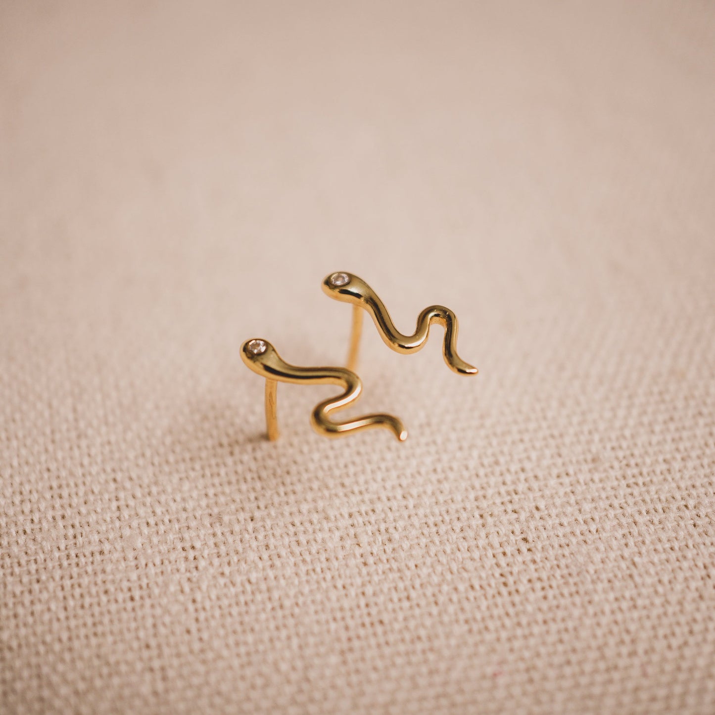 Snake Stud Earrings