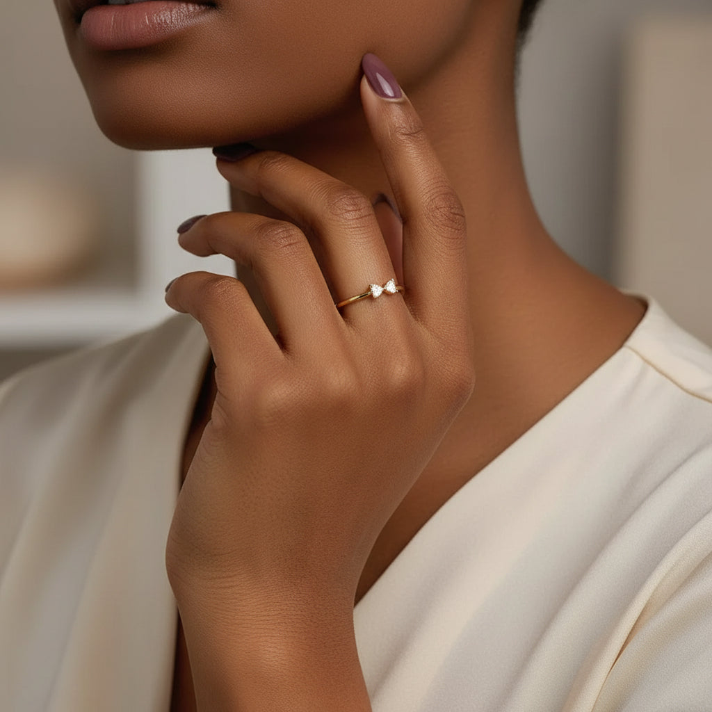 Velvet Ribbon Ring