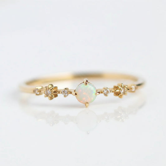 Opal Sparkle Ring