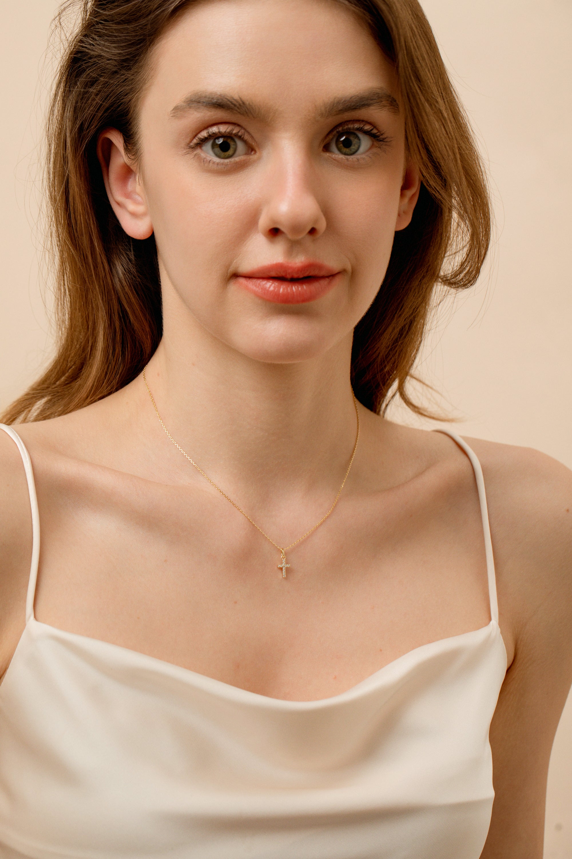 The Perfect Dainty Cross Necklace