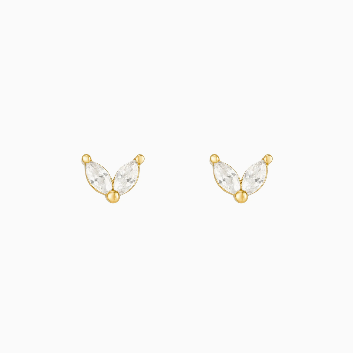 Diamond Bunny Ears Studs