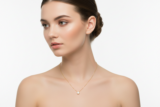 Crystal Circle Necklace