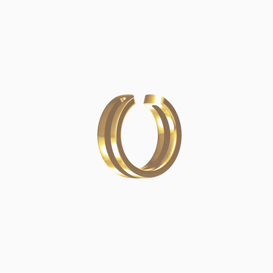Minimal Double Ear Cuff