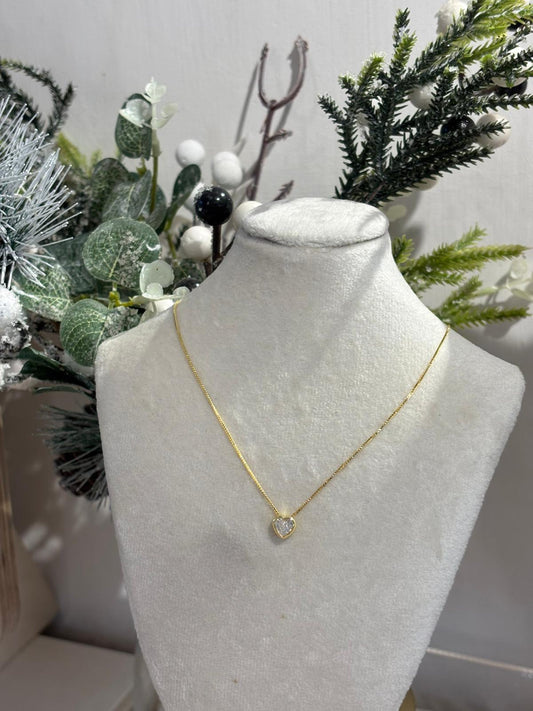 Twinkle Heart Necklace
