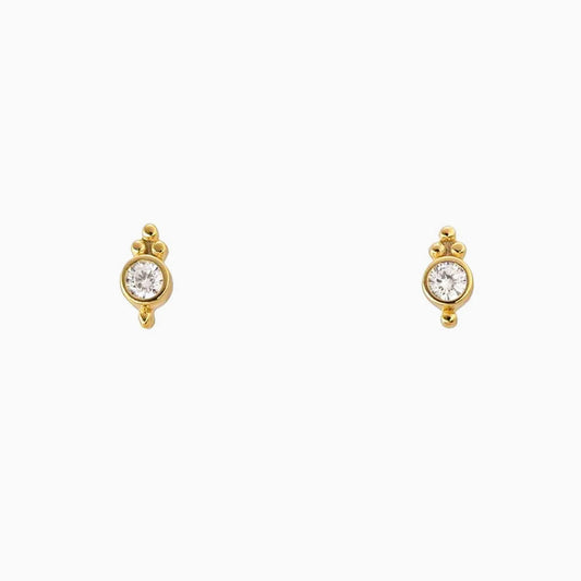 Mini Satellite Stud Earrings