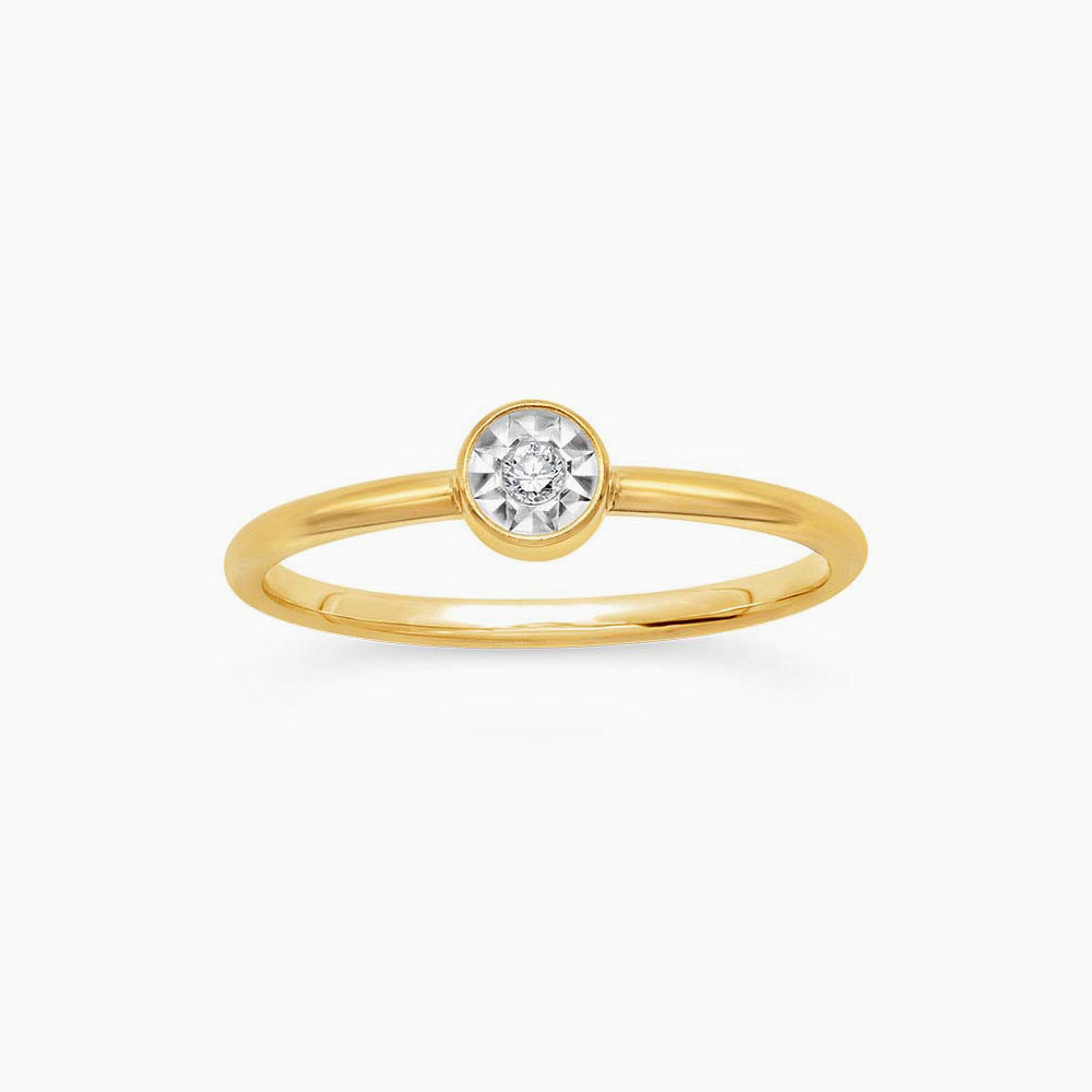 Bold Solitaire ring