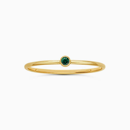 Mini Emerald Ring