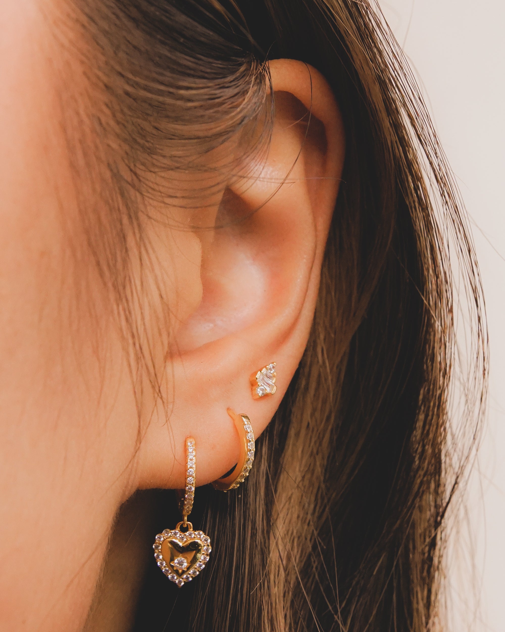 Cz on sale pave earrings