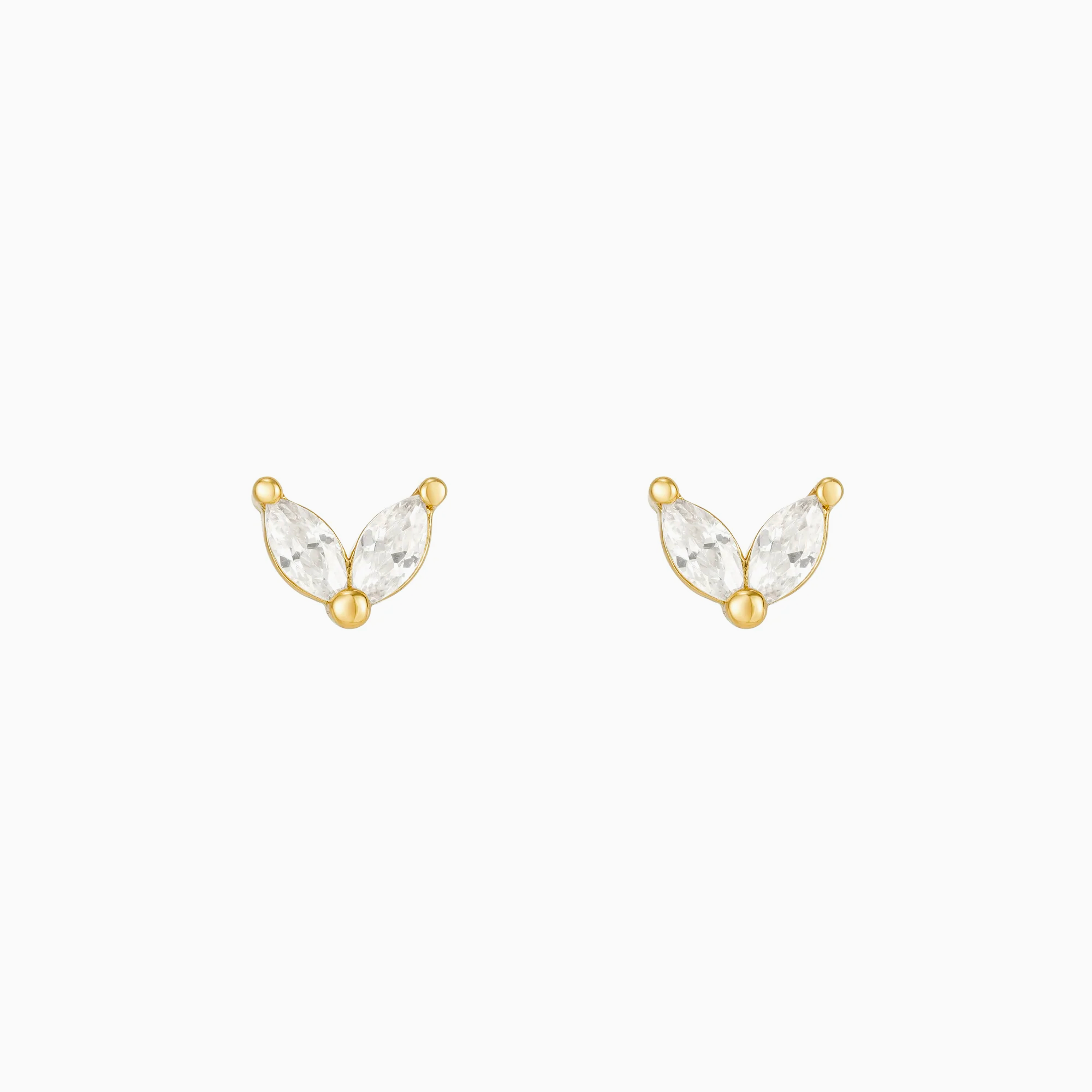 Diamond Bunny Ears Studs